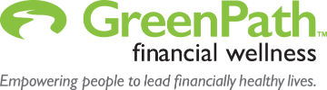 GreenPath Financial Wellness logo. Empowering people to lead financially healthy lives.