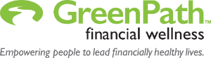 GreenPath Financial Wellness logo. Empowering people to lead financially healthy lives.