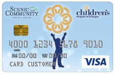 Believe credit card mockup.