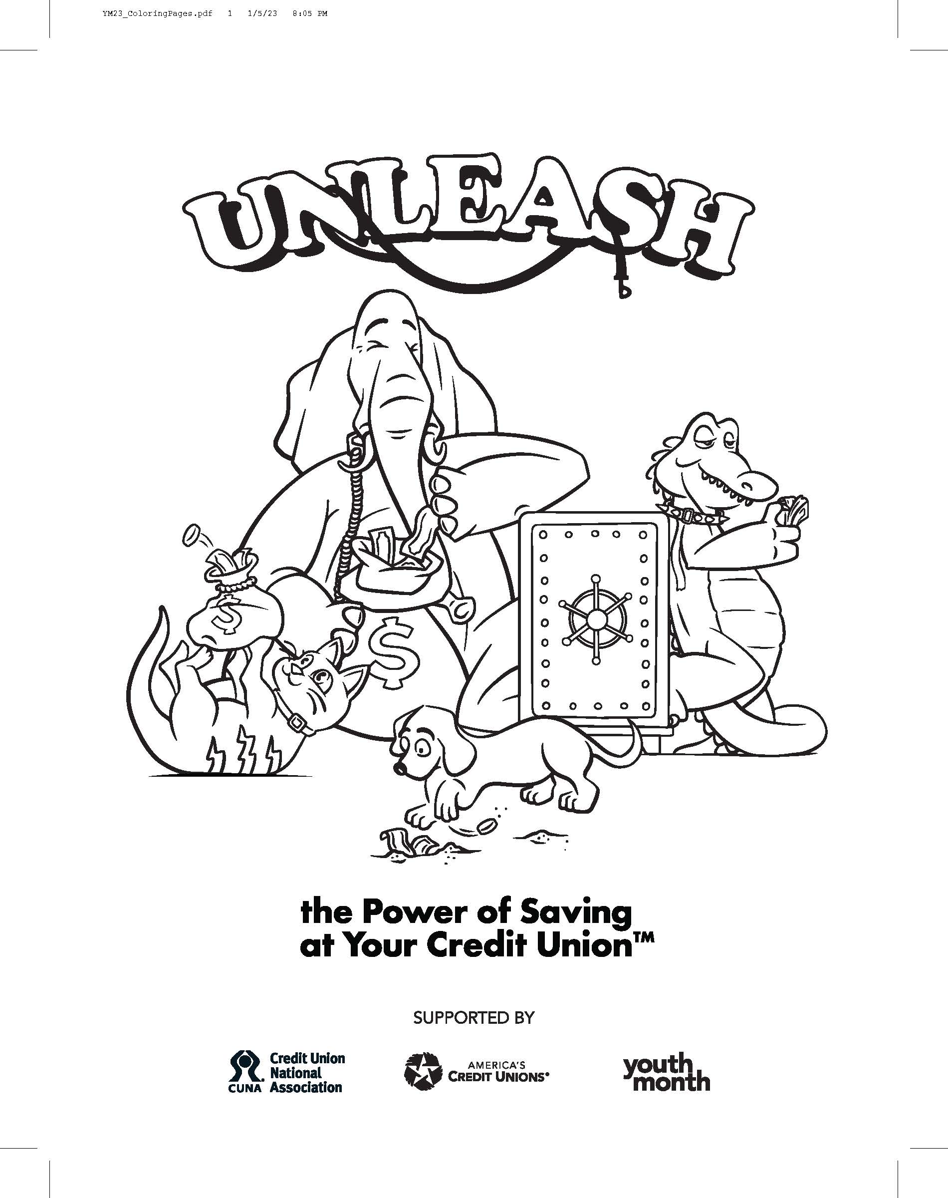 Youth Month 2023 coloring page
