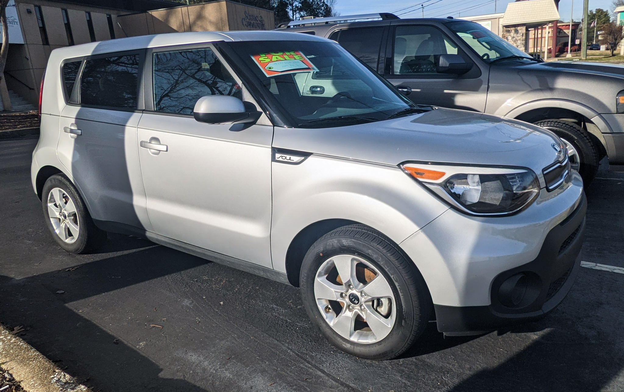 Silver 2017 Kia Soul for sale.